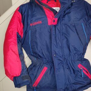 Adorable! Columbia Children's Ski Jacket, Down-filled, Size 7/8, new!